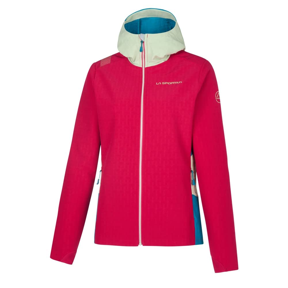 LA SPORTIVA Damen Descender Storm JKT Jacke S Cerise/Crystal, S Cerise/Crystal