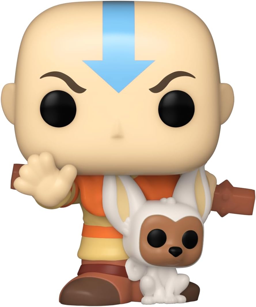 Funko Bitty Pop! Avatar: TLA - Aang 4PK - Aang with Momo, Appa, Toph und eine Überraschungs-Mini-Fig