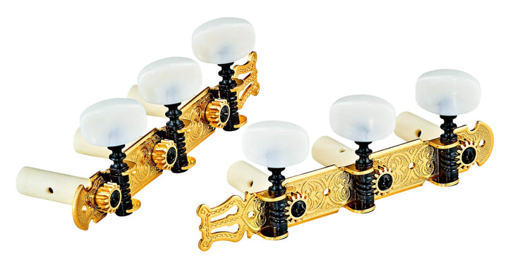 Ortega Guitars Classic Stimmmechaniken Set - gold/weiss standard (OTMSTD-GOWH)