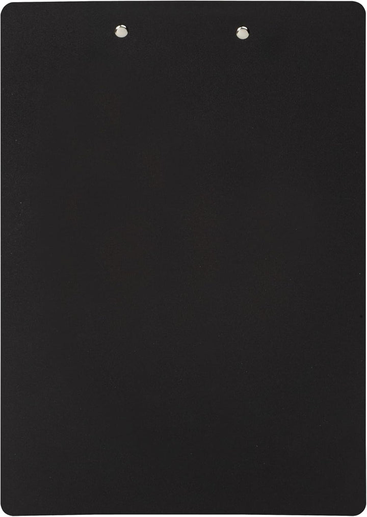 Klemmbrett für DIN A4 Unterlagen, schwarz (10er Set) _ 10er Set, _ 10er Set