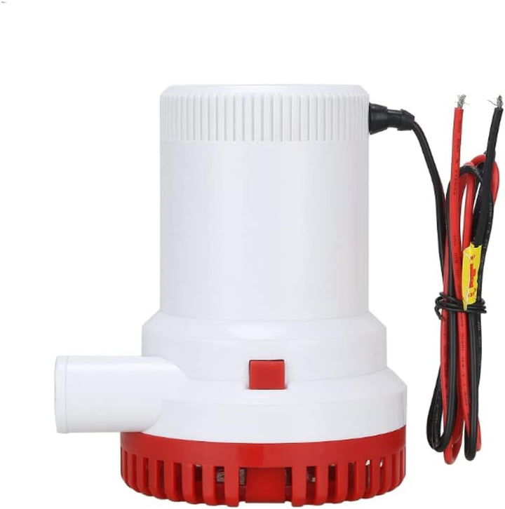 ZONADAH 12-V-Tauch-Bilgenwasserpumpe, 2000 GPH, 29 mm, elektrisches Pumpen von Süss- oder Meerwasser