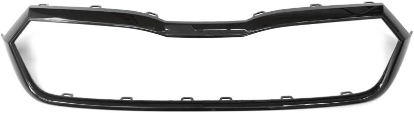 Skoda 5E3853761AF9R Abdeckleiste Kühlergrill Tuning black magic perleffekt