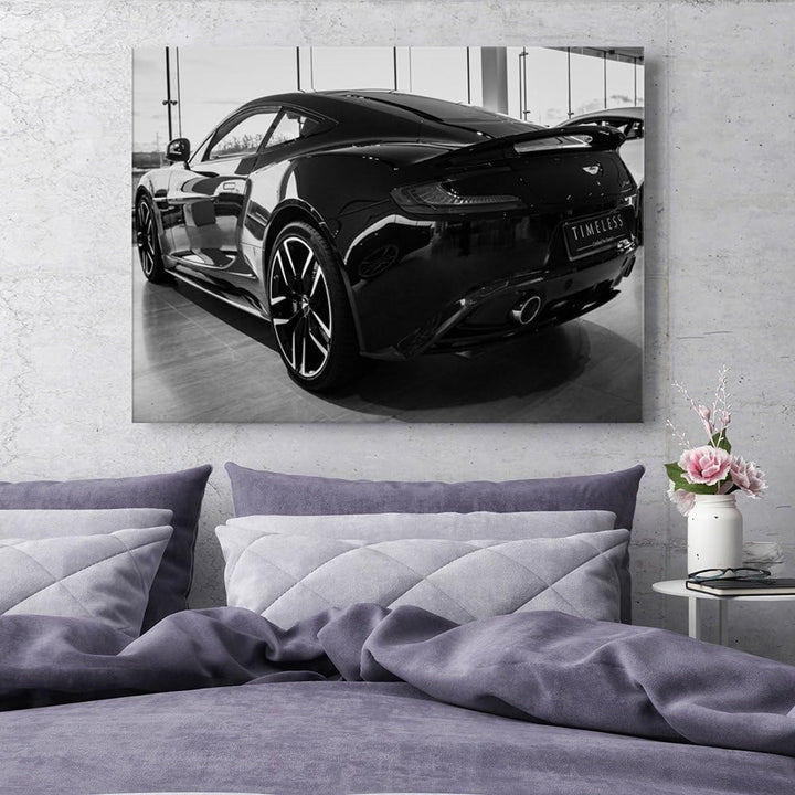 Feeby. Wandbilder - 1 Teilig- 78x118 cm - Bilder Kunstdrucke Deko Panel, AUTO, ASTON MARTIN, AUTOMOB