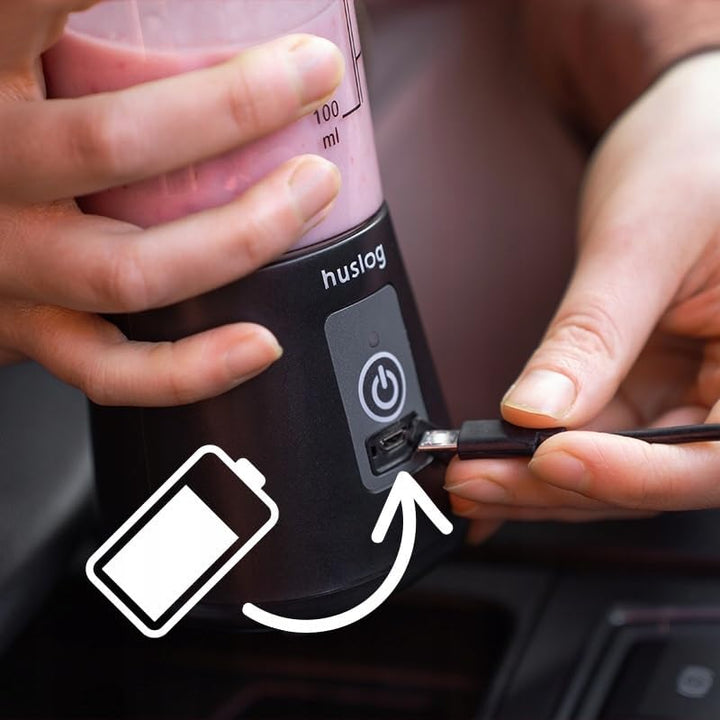 Standmixer Tragbar Kabelloser Mixer To Go 180W, Usb, Schwarz