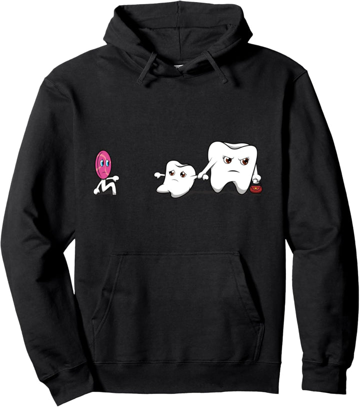 Zahnarzt Zahnarzthelferin Zähne Lolli Zahn Zahntechniker Pullover Hoodie