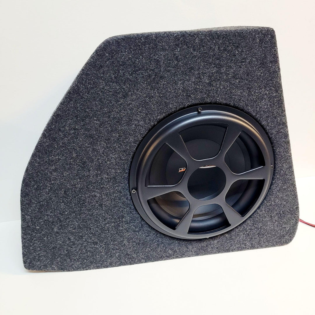 Subwoofer Gehäuse passend für FIAT 500 Kofferraum