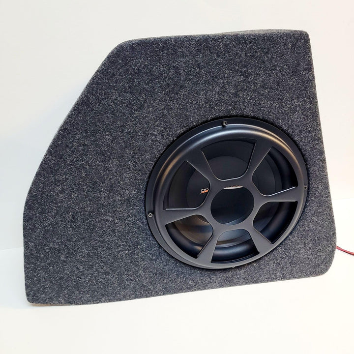 Subwoofer Gehäuse passend für FIAT 500 Kofferraum