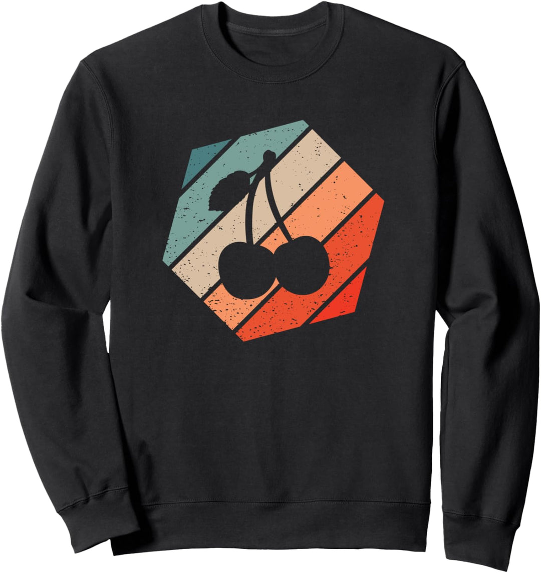 Kirschen Retro Style Vintage Sweatshirt