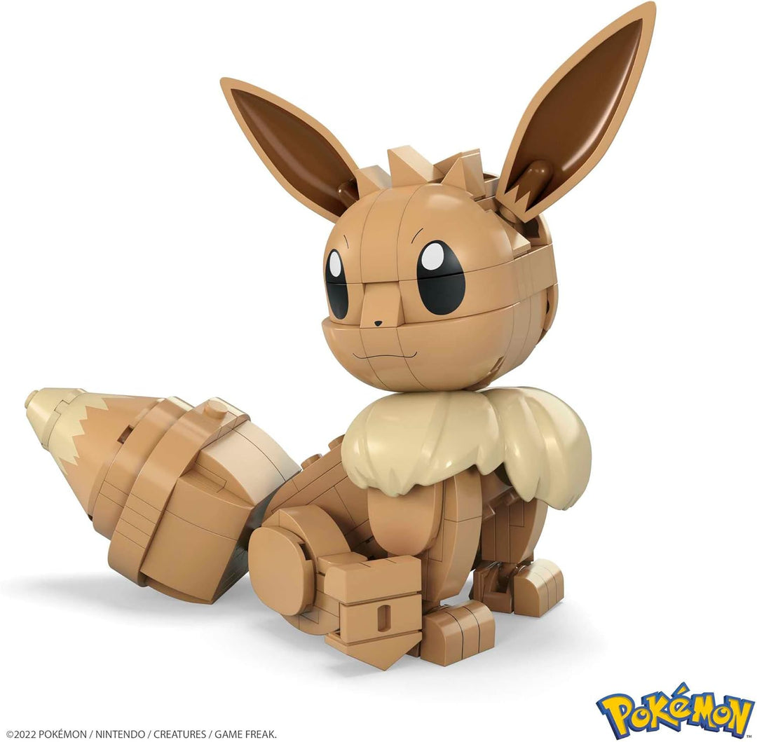 MEGA HDL84 - Mega Construx Evoli Pokémon Baukasten, Konstruktionsspielzeug für Kinder, Spielzeug ab