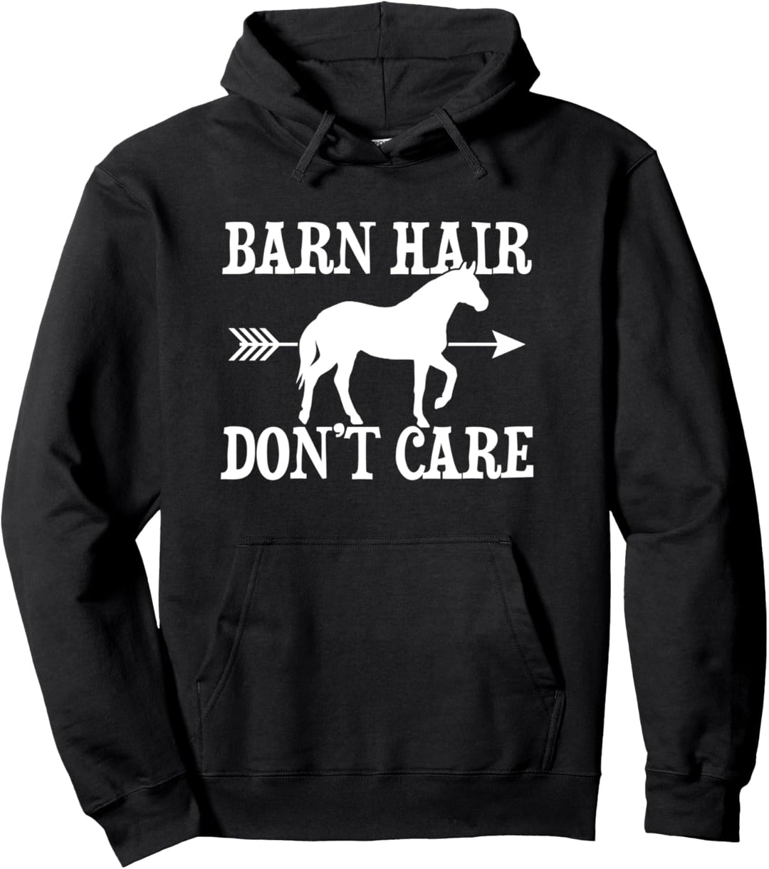 Pferd Reiten Reiterin Lustig Geschenk Pullover Hoodie