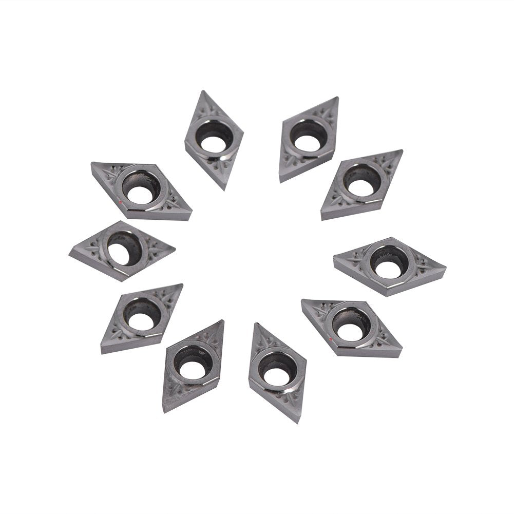 YWBL-WH Hartmetalleinsätze CNC Wendeplatten Klinge DCGT070204-AK Drehmaschine Drehwerkzeug mit Box 1