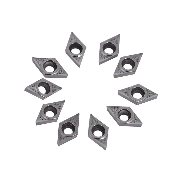 YWBL-WH Hartmetalleinsätze CNC Wendeplatten Klinge DCGT070204-AK Drehmaschine Drehwerkzeug mit Box 1