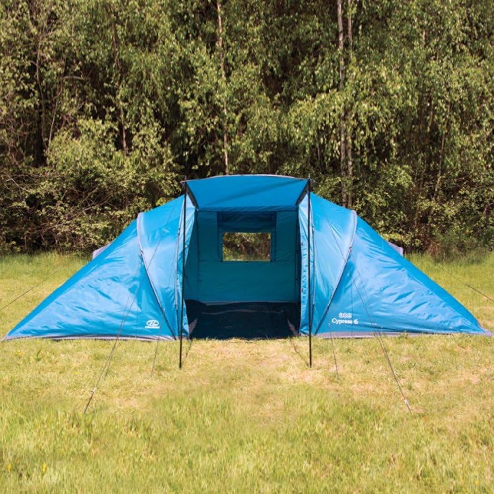 Highlander Cypress Zelt 6 Persons blaugrün, 6 Persons blaugrün
