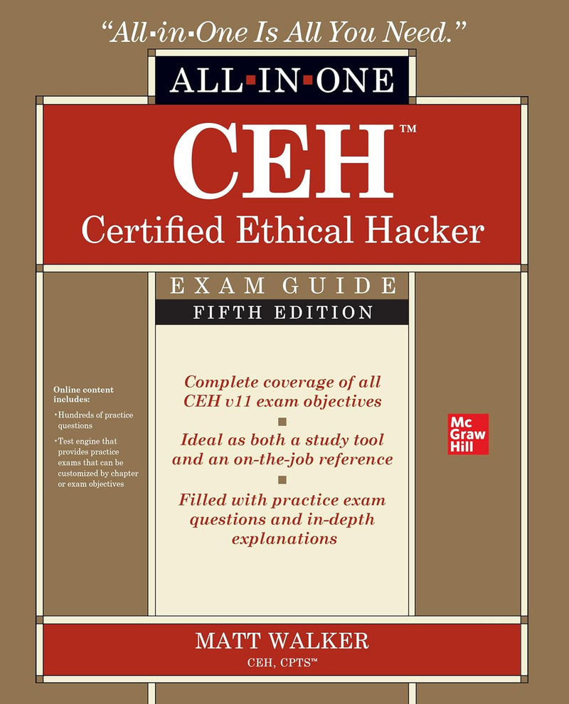 CEH Certified Ethical Hacker All-in-One Exam Guide, Fifth Edition, Taschenbuch