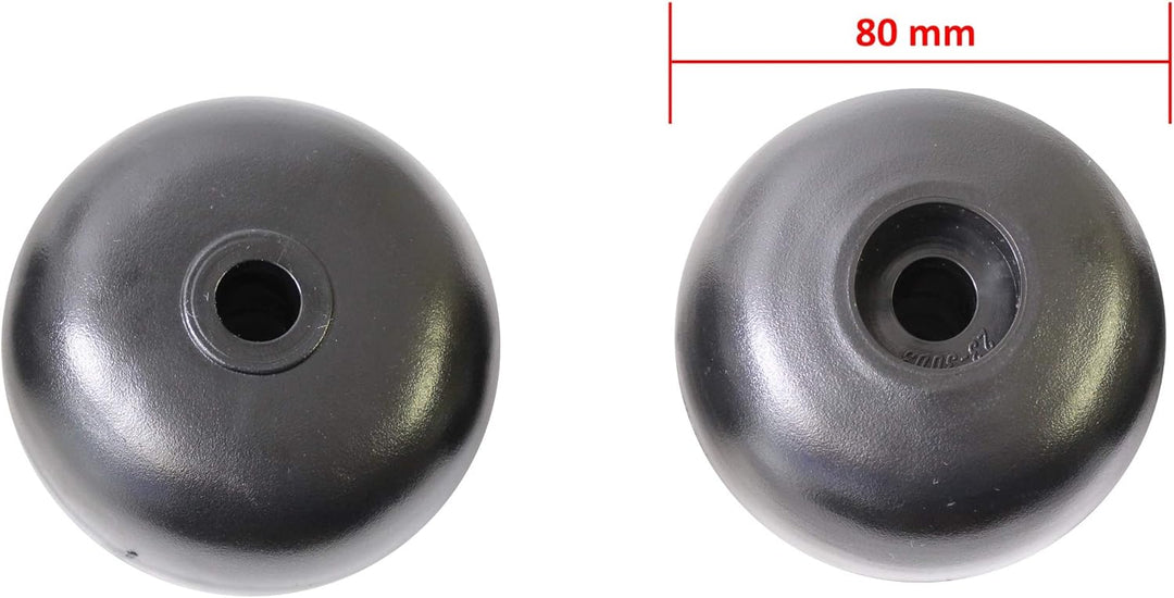 SECURA 2x Stützrad Deckrad ab 2003 kompatibel mit Stiga Estate 5102 H Rasentraktor