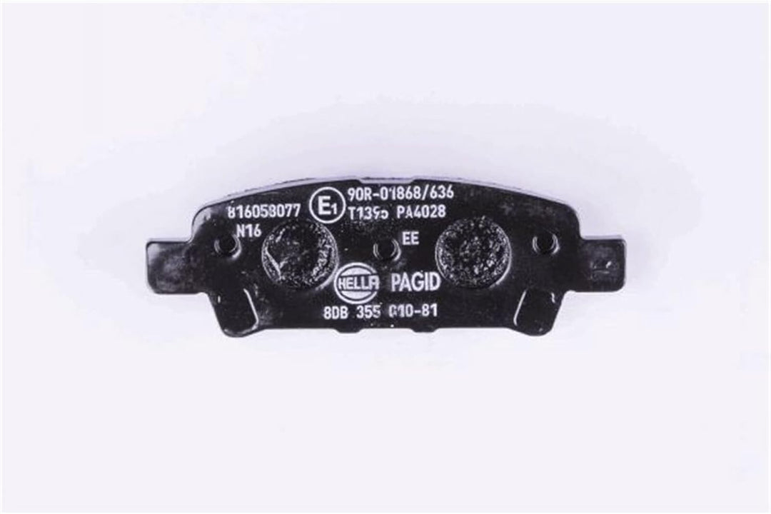 HELLA PAGID 8DB 355 010-811 Bremsbelagsatz - T1395 - Dicke/Stärke: 15.4mm - Bremssystem: Akebono - m