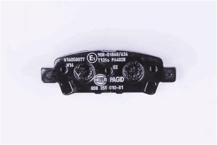 HELLA PAGID 8DB 355 010-811 Bremsbelagsatz - T1395 - Dicke/Stärke: 15.4mm - Bremssystem: Akebono - m
