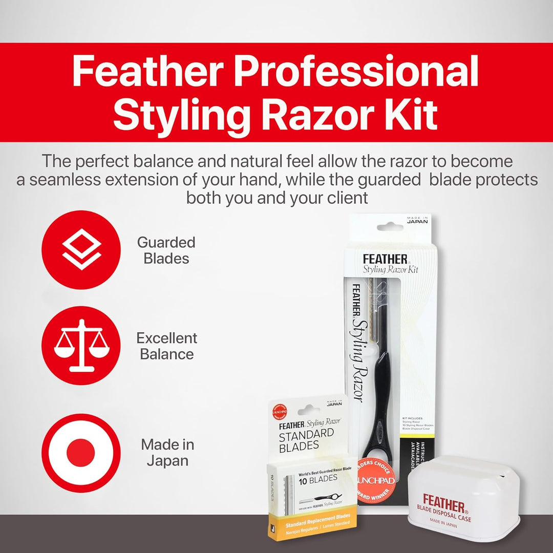 Feather Styling Razor silber 1 Stück (1er Pack), silber 1 Stück (1er Pack)