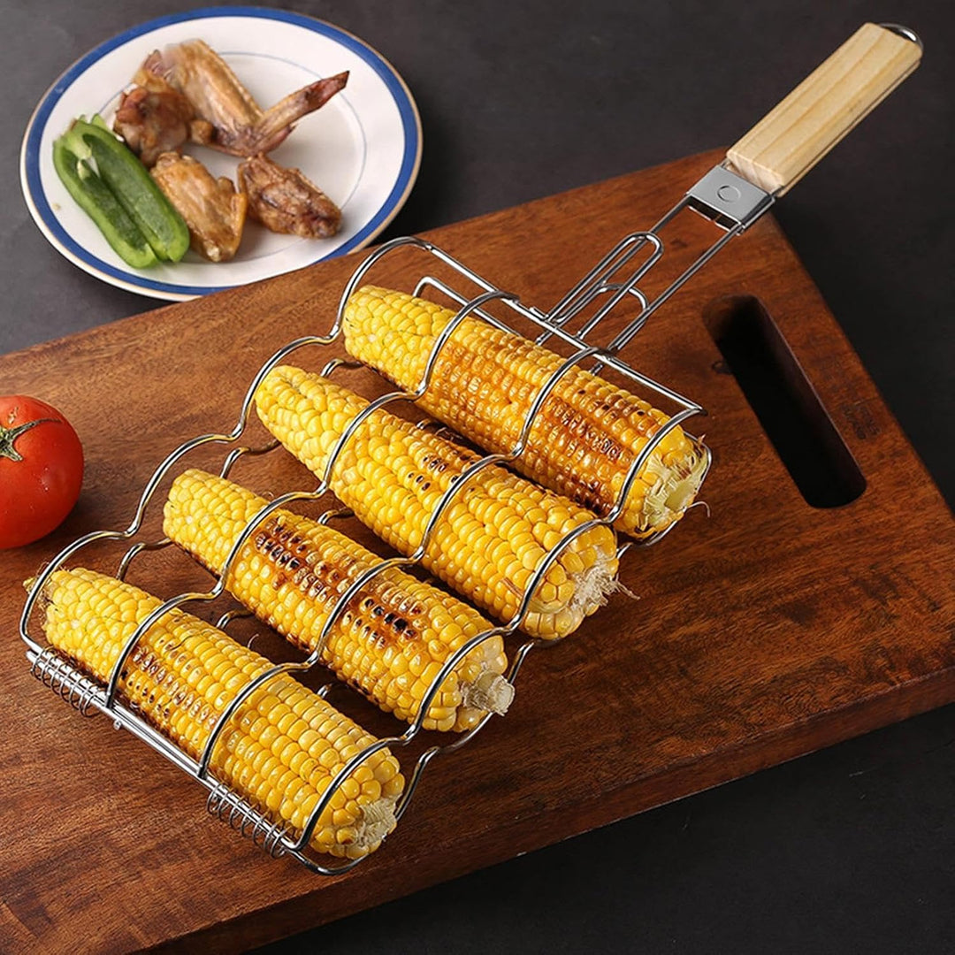 Mais-Grill-Halter, Küchen-Grillutensilien, Mais-Grillkorb, für Garten, Grill, Camping, Picknick, Out