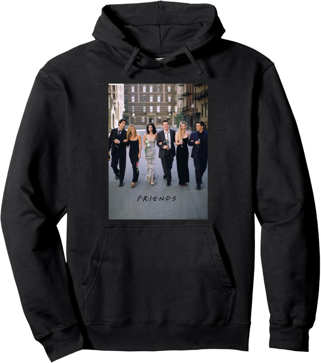 Friends Walking Pullover Hoodie