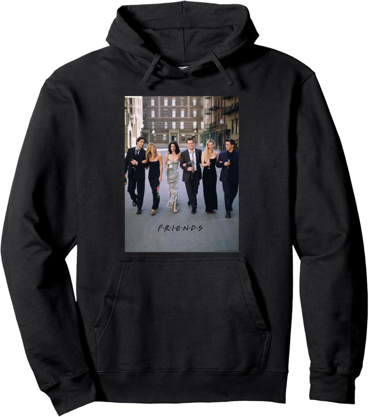 Friends Walking Pullover Hoodie