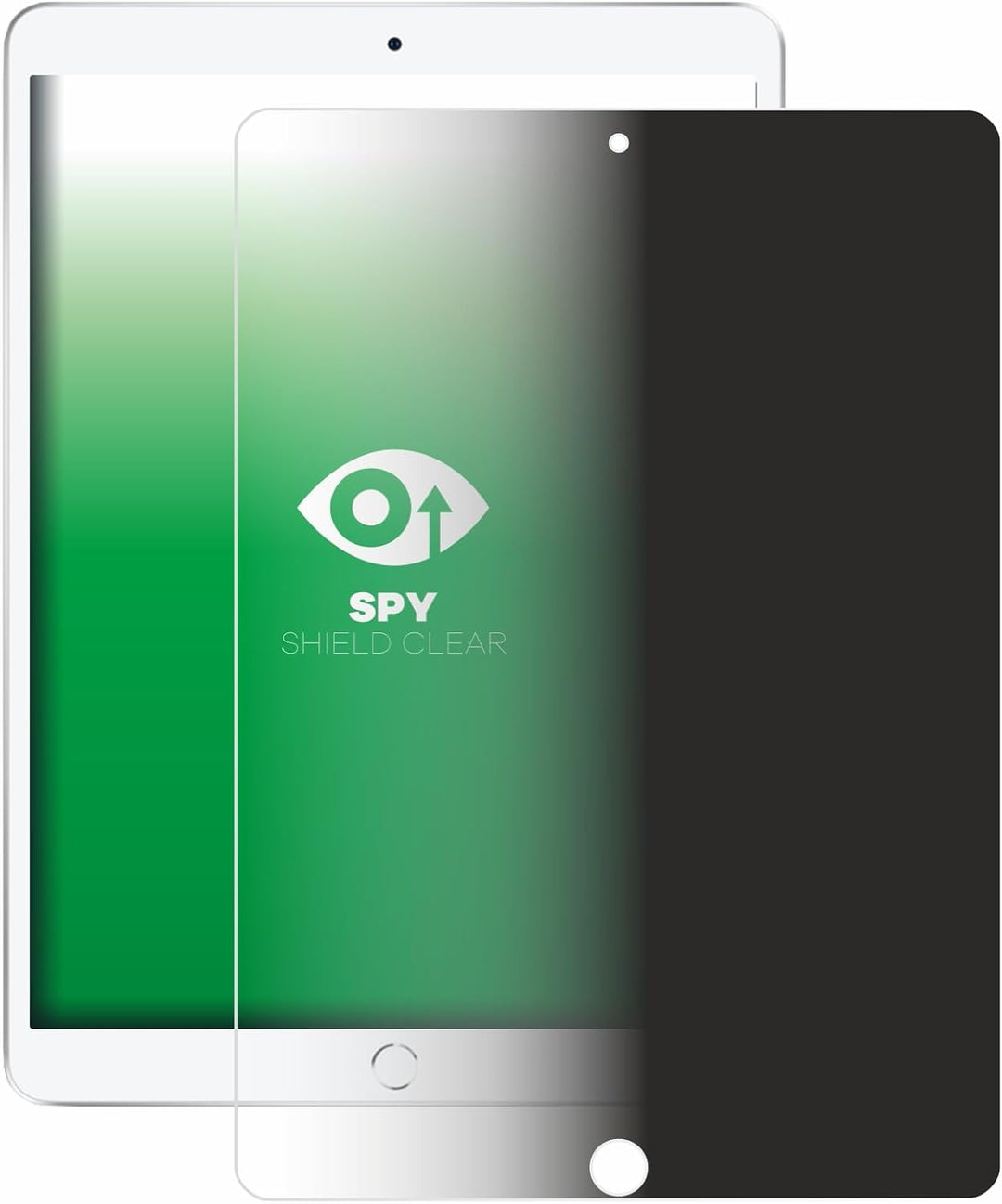 upscreen Anti-Spy Blickschutzfolie für Apple iPad Air 2019 (3. Gen.) Privacy Screen Displayschutz-Fo