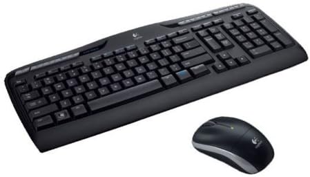 Logitech MK330 Kabelloses Tastatur-Maus-Set, 2.4 GHz Verbindung via Unifying USB-Empfänger, 4 progra