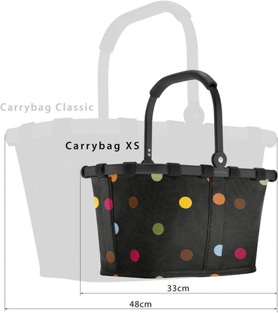 reisenthel carrybag XS Frame dots Einkaufskorb Picknickkorb Henkelkorb 5 Liter