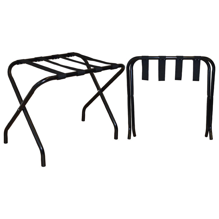 Harbour Housewares Klappverteiler Gepäckträger - Schwarz - Pack Von 2