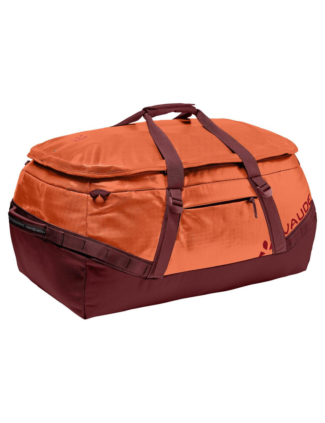 VAUDE CityDuffel 65, Duffel Bag, 65L, gepolsterte Schultergurte, integrierter Aufbewahrungssack, rec
