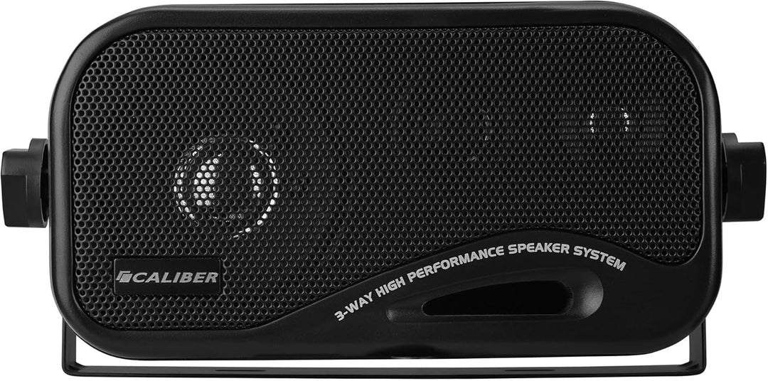 Caliber Lautsprecher Auto - 2er Set Auto Boxen - Koaxial Lautsprecher 3-Wege - Max. 120 W - 80 W RMS