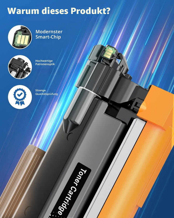 TN2510XL TN-2510XL Toner Schwarz 3000 Seiten für Brother TN-2510 für HL-L2400DWE HL-L2445DW MFC-L282