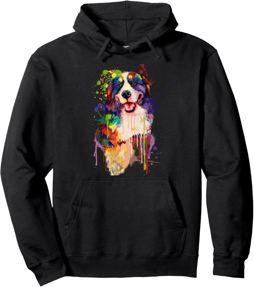 Berner Sennenhund für eine Berner Sennenhund Mama Pullover Hoodie