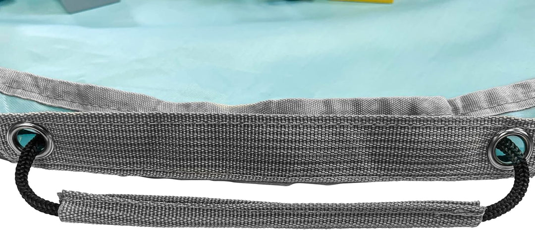 Spielzeug-Aufbewahrungskorb mit Spielmatte (XXL, 60L) – Faltbare Spielzeugbox & Organizer für Bauste