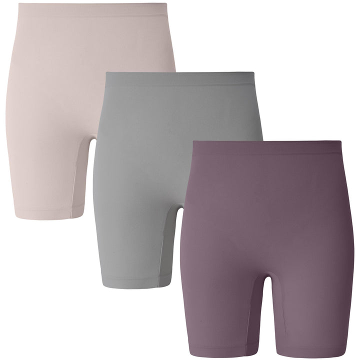 INNERSY Radlerhose Damen Kurz Hose Unter Kleid Rock Anti Scheuern Kurze Leggings Sommer 3er Pack XS