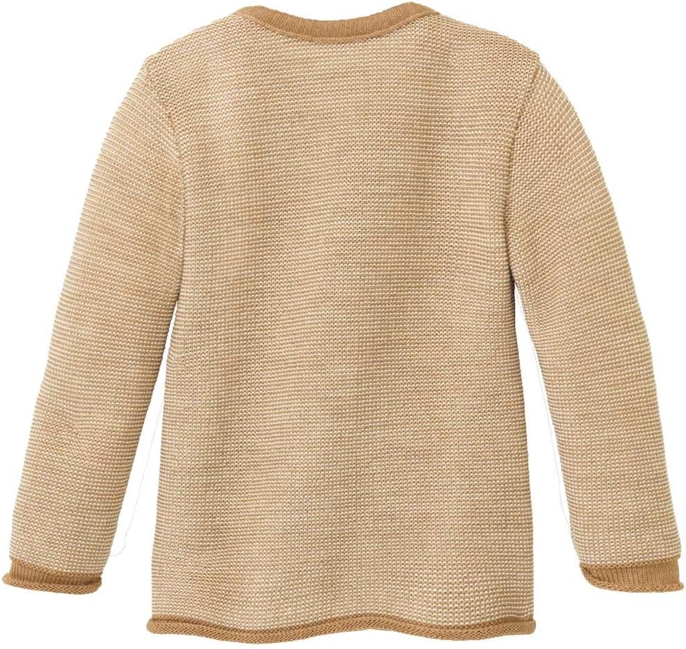 Disana Melange-Jacke Baby &amp; Kleinkind - 100% Bio-Merino – atmungsaktiv, warm &amp; weich, Unisex Gr. 50-