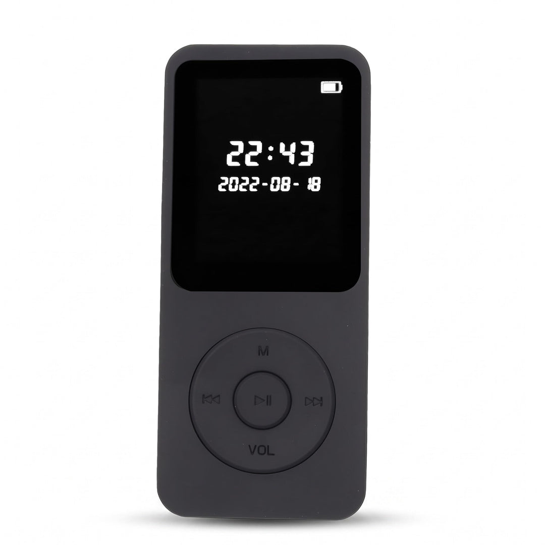 Bluetooth 5.0 MP3 Player, Tragbarer Digitaler MP3 MP4 Player mit 1,77 Zoll Bildschirm, Musik Player