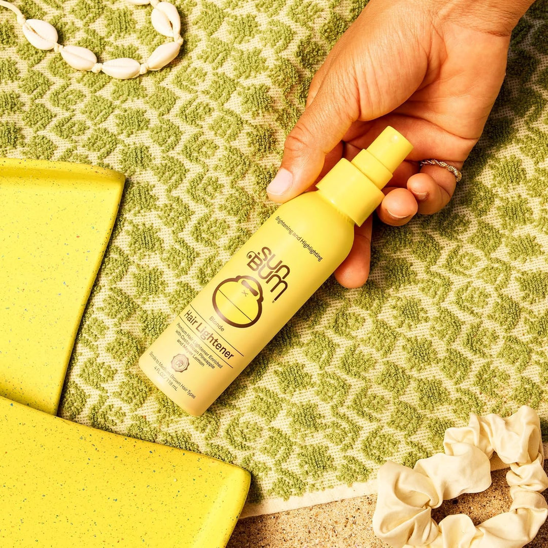 Sun Bum Hair Lightener Spray – Für blondes bis mittelbraunes Haar – UV-Schutz – Mit Ananas und Meyer