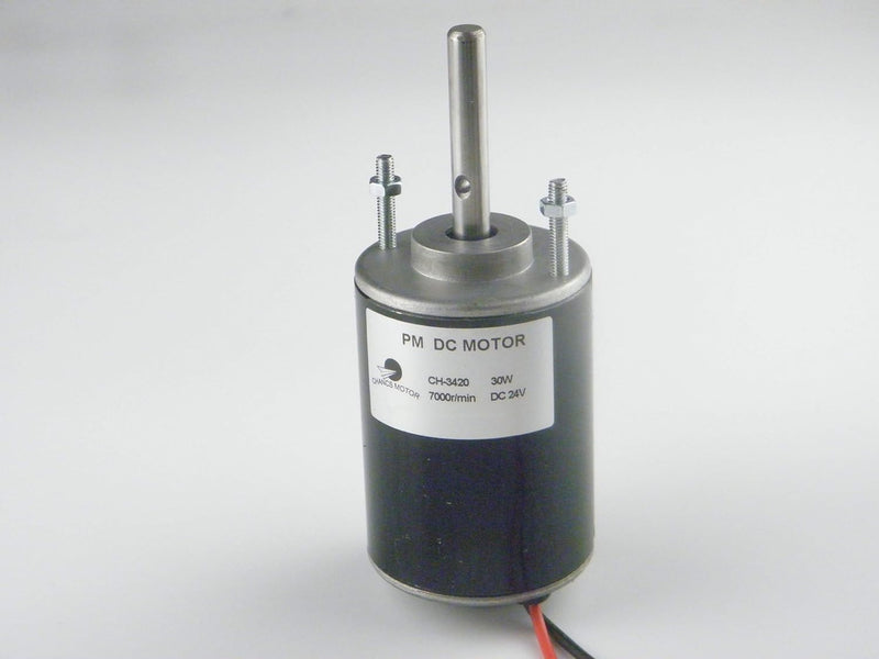 CHANCS DC-Elektromotor CH-3420 12V DC 3500RPM Permanentmagnet mit gemeinsamer Welle mit fester Halte