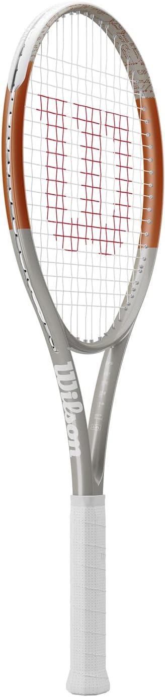 Wilson Tennisschläger Roland Garros Triumph, Aluminium, Grifflastige Balance, 305 g, 69,9 cm Länge G
