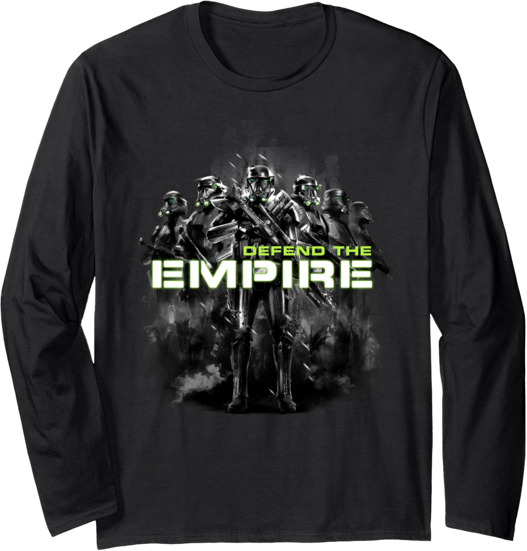 Star Wars Rogue One Death Squad Troopers Langarmshirt
