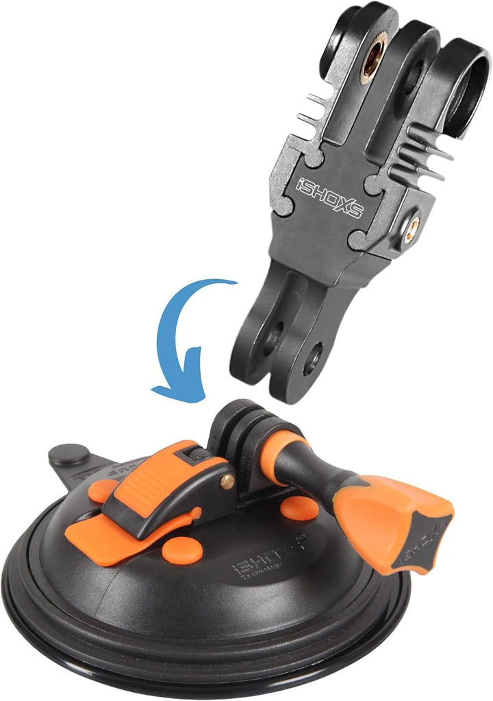 2C ProFork Xtension S | Verlängerungsarm Halterung für GoPro Hero 13 12 11 10 DJI Osmo Insta360 Akas