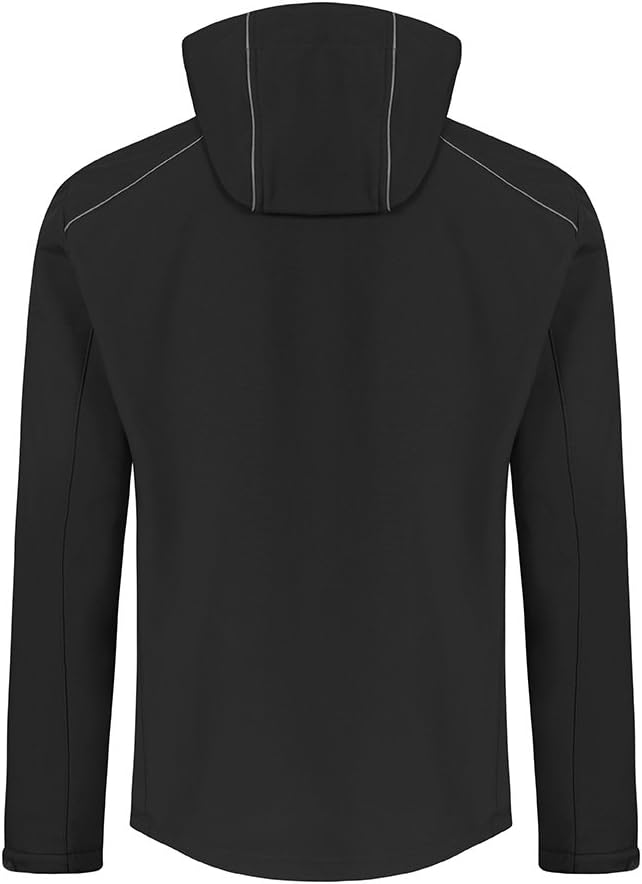 Softshell Jacke Herren, Schwarz, L