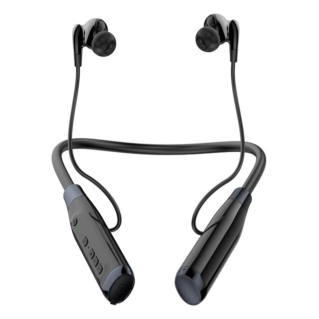 SOPPY Kopfhörer Bluetooth 5.4 Nackenband Sportkopfhörer mit 100 Std. Spielzeit, Kabellose Kopfhörer