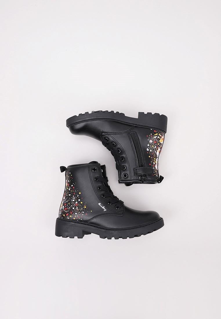 Geox Mädchen J Casey Girl Ankle Boot 28 EU Black Multicolor, 28 EU Black Multicolor