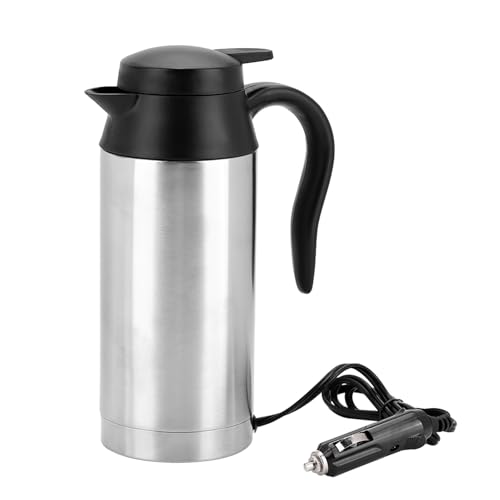 Wasserkocher 24v für lkw, Reisewagenkessel Kessel 750 Ml Elektrischer Warmwasserbereiter Flasche Ede