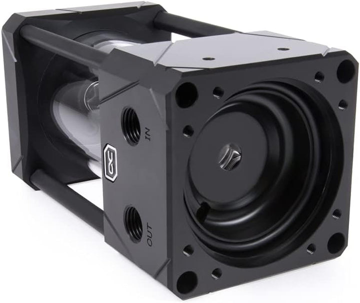 Alphacool 15382 Eisbecher Aurora D5 Acetal/Glas - 150mm Ausgleichsbehälter AGB Wasserkühlung