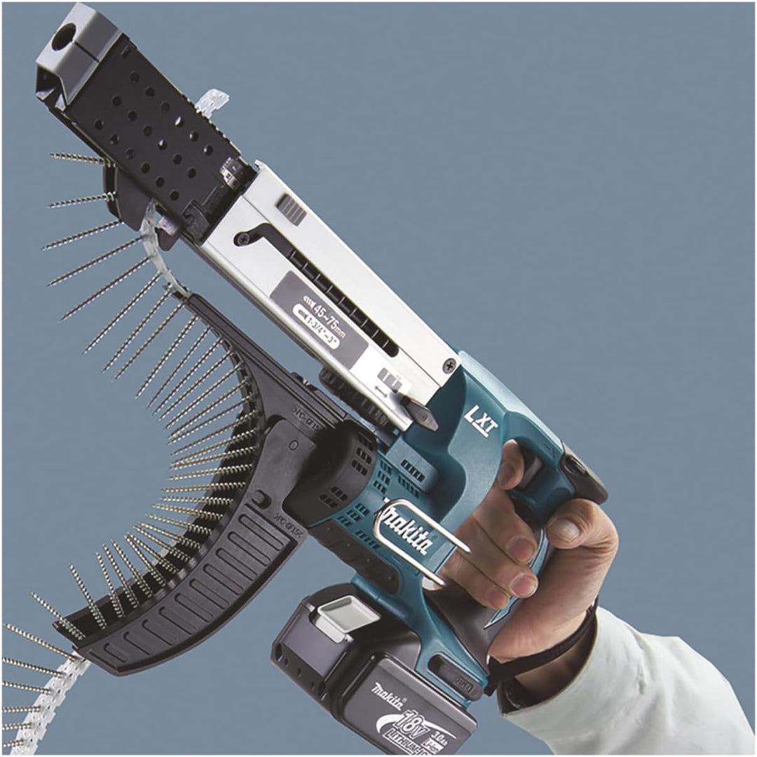 Makita DFR750Z Akku-Magazinschrauber 45-75mm 18 V (ohne Akku, ohne Ladegerät) ohne Akku ohne Ladgerä
