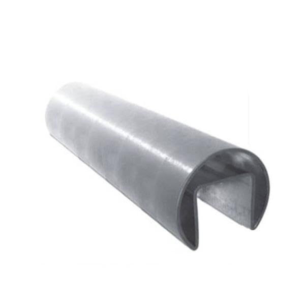Sellon24 Nutrohr Edelstahl V2A AISI 304 D42,4x1,5mm L2500mm geschliffen LED Handlauf Glasgeländer