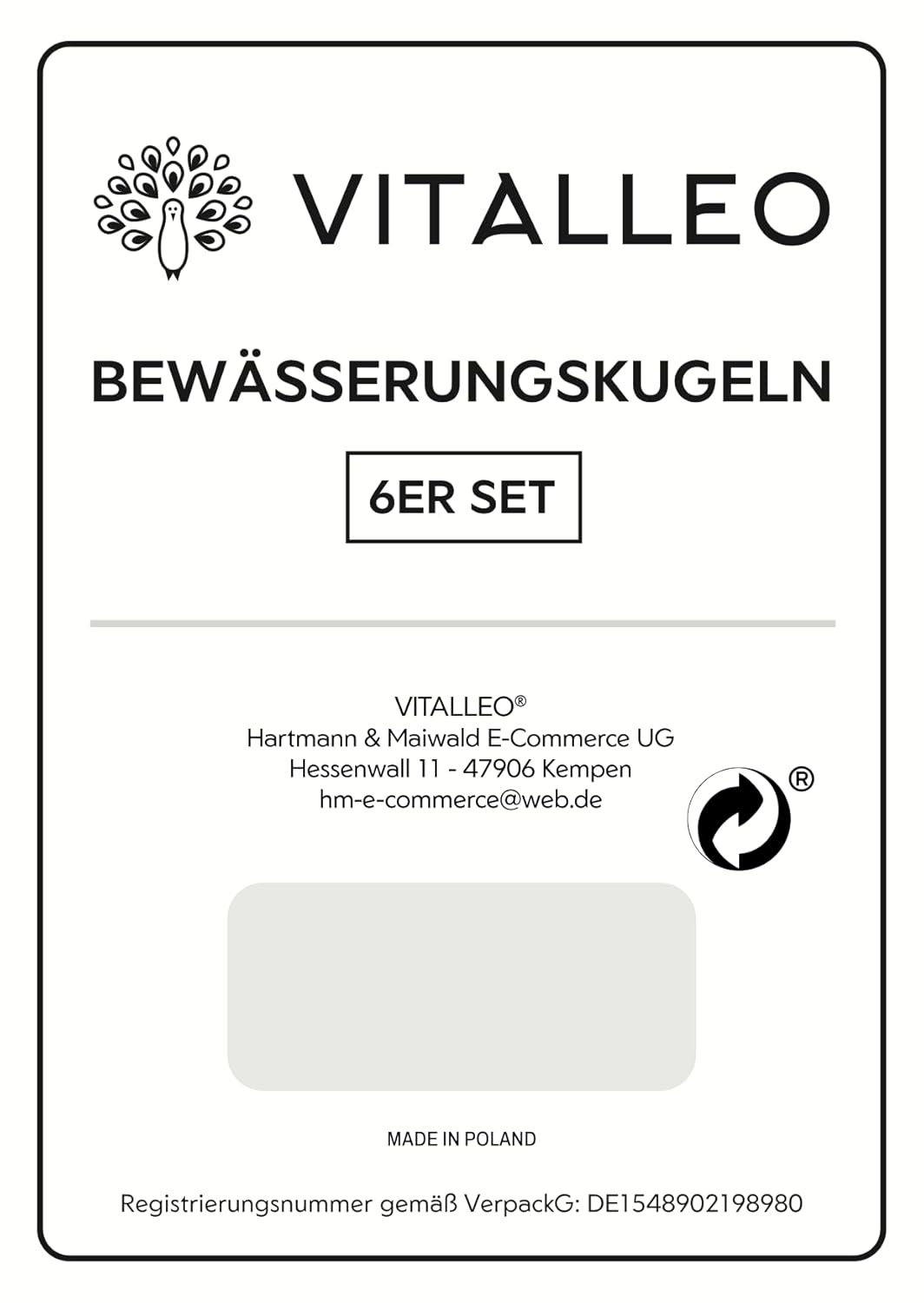 Bewässerungskugeln - XL (400 ml) - automatische Pflanzen Bewässerung - Wasserspender Pflanzen - Tonk